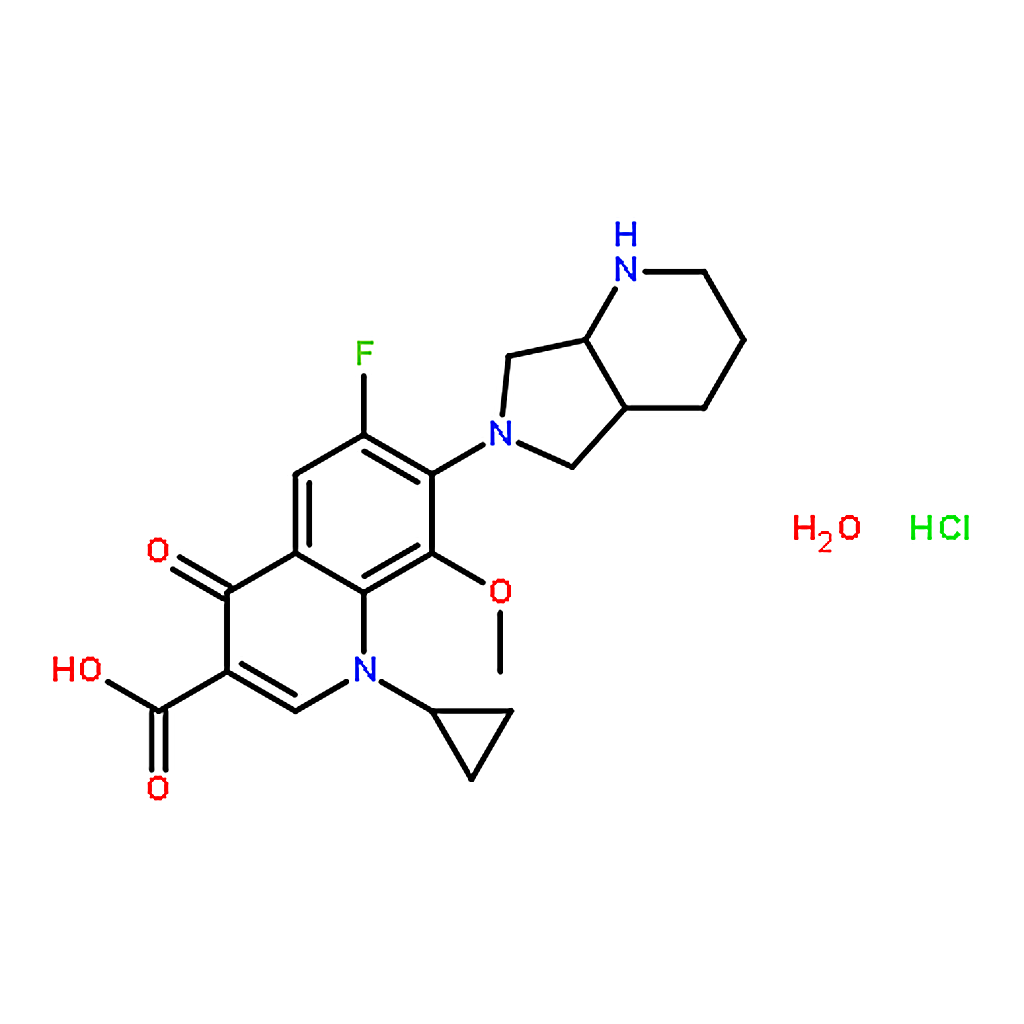 RHAWN Moxifloxacin Hydrochloride Monohydrate