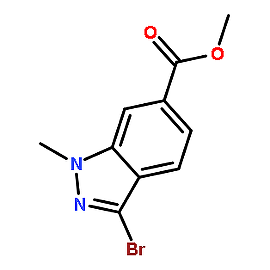 RHAWN Methyl 3-Bromo-1-Methyl-1H-Indazole-6-Carboxylate