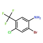 RHAWN 2-Bromo-4-chloro-5-(trifluoromethyl)aniline