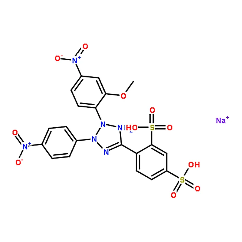RHAWN 2-(2-Methoxy-4-nitrophenyl)-3-(4-nitrophenyl)-5-(2,4-disulfophenyl)-2H-tetrazolium sodium sa