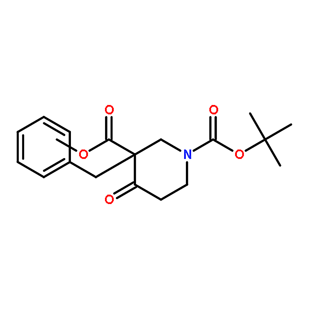 RHAWN 1-tert-Butyl 3-methyl 3-benzyl-4-oxopiperidine-1，3-dicarboxylate