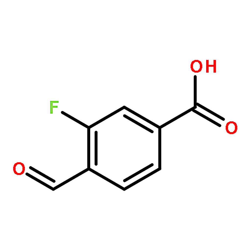 RHAWN 3-Fluoro-4-formylbenzoic acid