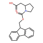 RHAWN (R)-2-(1-(((9H-Fluoren-9-yl)methoxy)carbonyl)pyrrolidin-2-yl)acetic acid