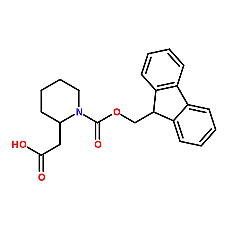 RHAWN (R)-2-(1-(((9H-Fluoren-9-yl)methoxy)carbonyl)piperidin-2-yl)acetic acid