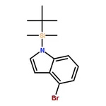 RHAWN 4-Bromo-1-(tert-butyldimethylsilyl)-1H-indole
