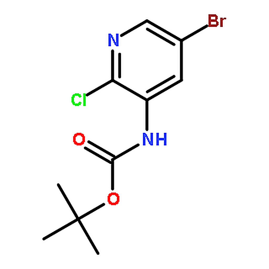 RHAWN tert-Butyl (5-bromo-2-chloropyridin-3-yl)carbamate
