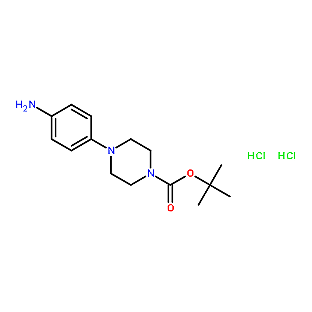 RHAWN tert-Butyl 4-(4-aminophenyl)piperazine-1-carboxylate hydrochloride