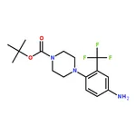RHAWN tert-Butyl 4-(4-amino-2-(trifluoromethyl)phenyl)piperazine-1-carboxylate