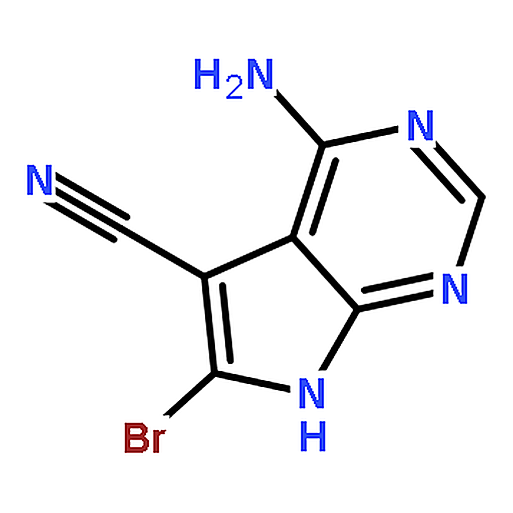 RHAWN 4-Amino-6-Bromo-7H-Pyrrolo[2，3-D]Pyrimidine-5-Carbonitrile