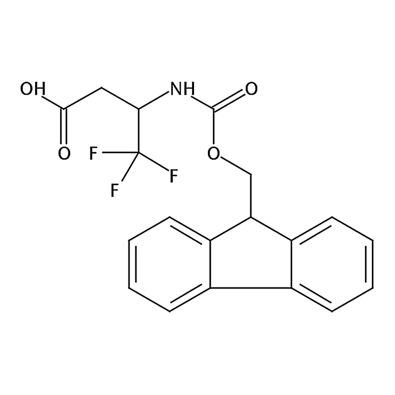 RHAWN 3-((((9H-Fluoren-9-yl)methoxy)carbonyl)amino)-4,4,4-trifluorobutanoic acid