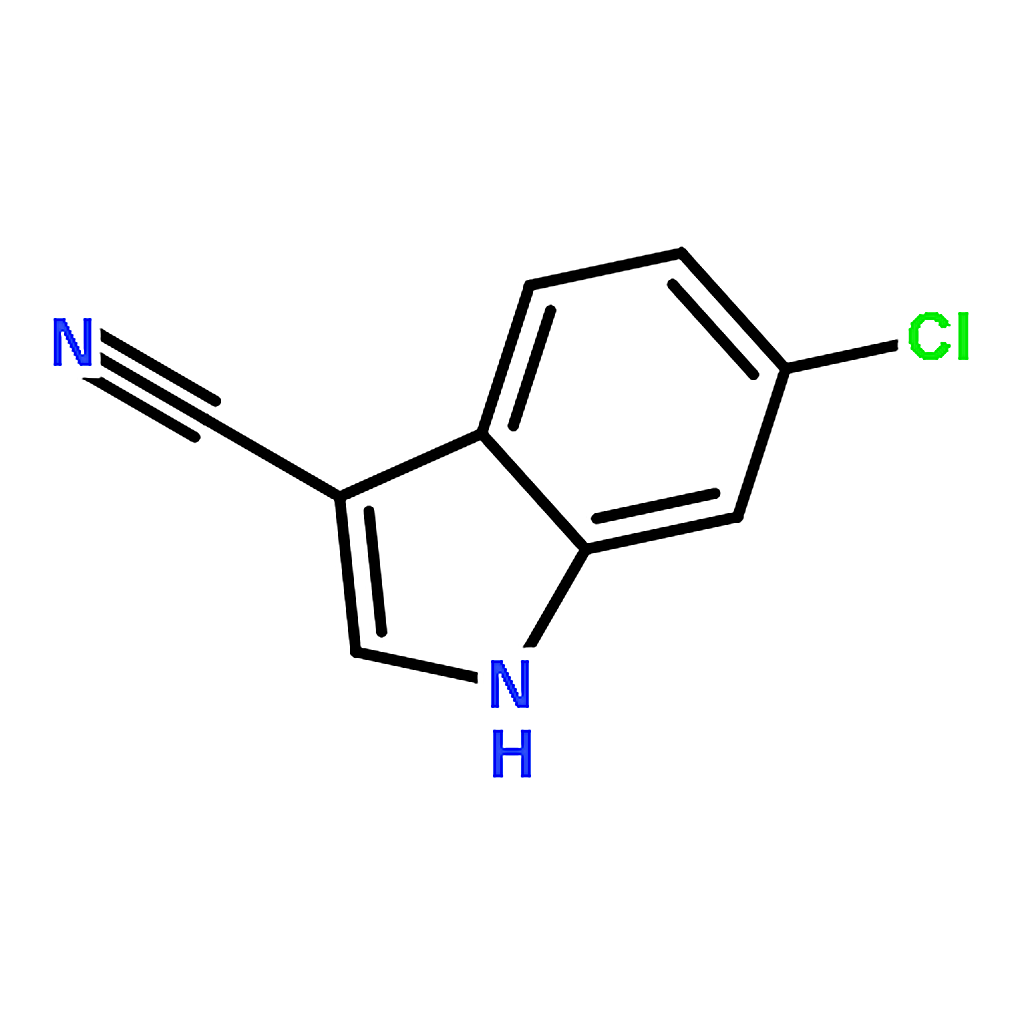RHAWN 6-Chloro-1H-indole-3-carbonitrile