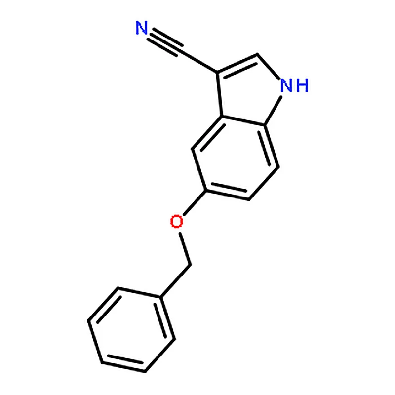 RHAWN 5-(Benzyloxy)-1H-indole-3-carbonitrile