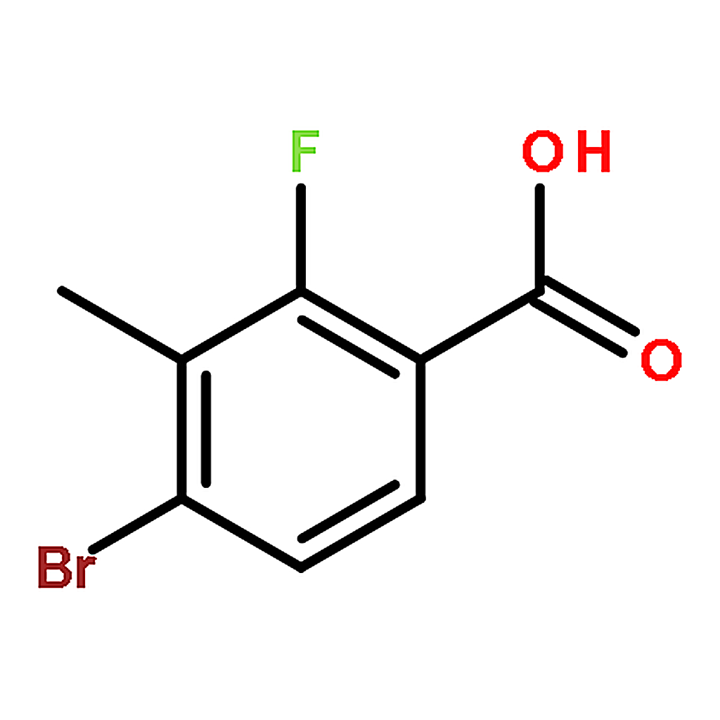 RHAWN 4-Bromo-2-fluoro-3-methylbenzoic acid