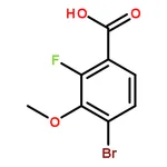 RHAWN 4-Bromo-2-fluoro-3-methoxybenzoic acid