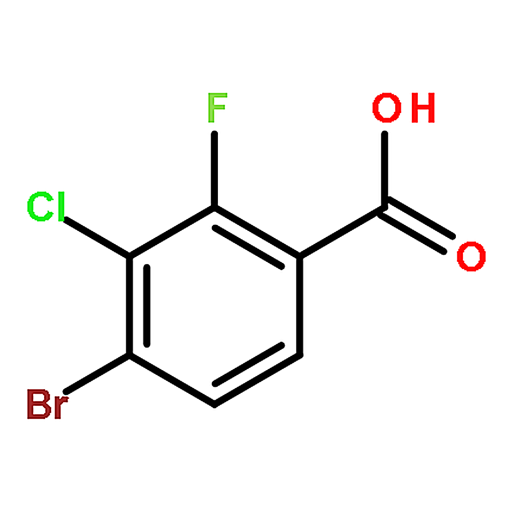 RHAWN 4-Bromo-3-chloro-2-fluorobenzoic acid