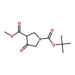 RHAWN 1-Tert-Butyl 3-Methyl 4-Oxopyrrolidine-1,3-Dicarboxylate