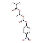 RHAWN 1-(((4-Nitrophenoxy)carbonyl)oxy)ethyl isobutyrate