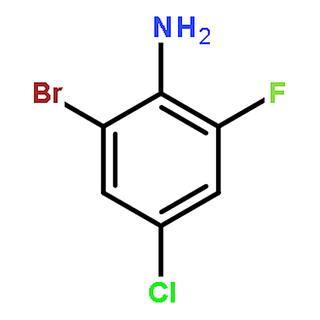 RHAWN 6-Bromo-4-chloro-2-fluoroaniline