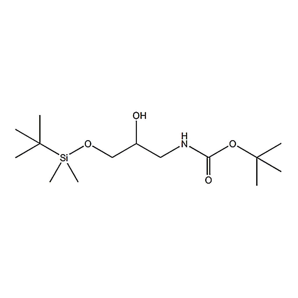 RHAWN 3-(Boc-amino)-1-[(tert-butyldimethylsilyl)oxy]-2-propanol