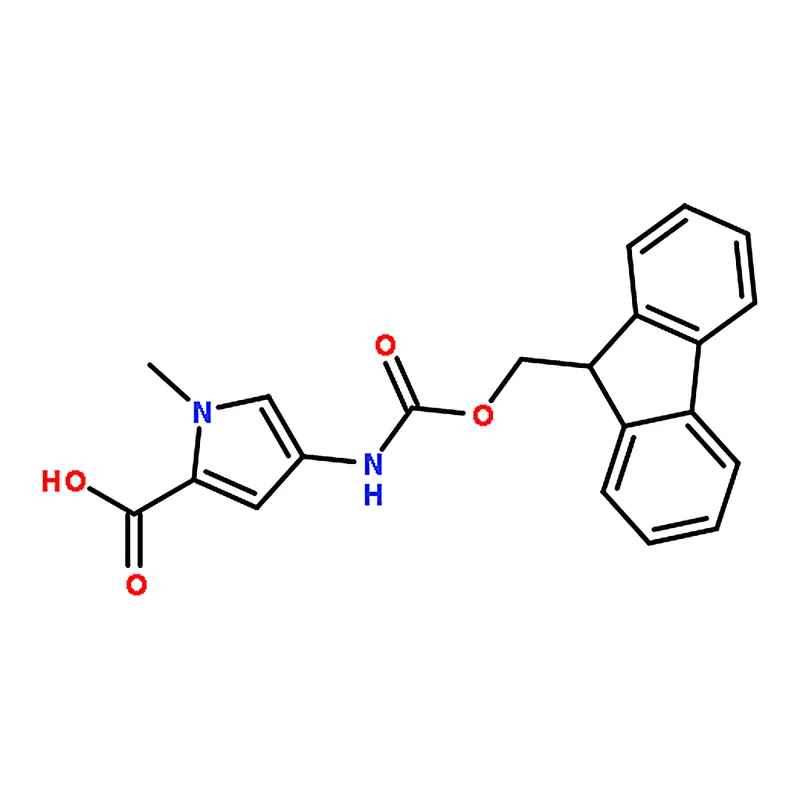 RHAWN 4-((((9H-Fluoren-9-yl)methoxy)carbonyl)amino)-1-methyl-1H-pyrrole-2-carboxylic acid