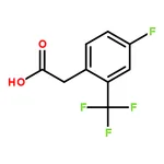RHAWN 2-(4-Fluoro-2-(trifluoromethyl)phenyl)acetic acid