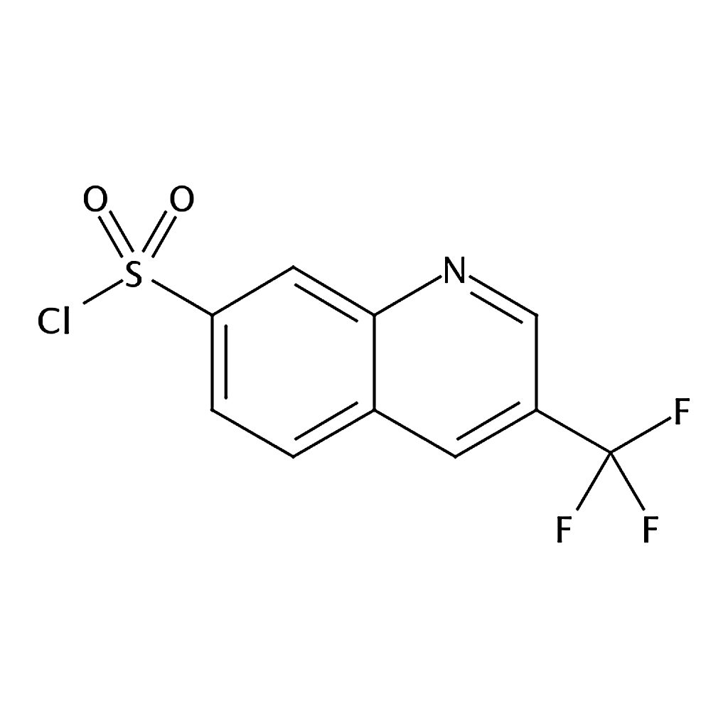 RHAWN 3-(Trifluoromethyl)quinoline-7-sulfonyl chloride