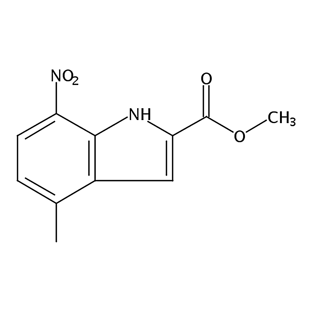 RHAWN Methyl 4-methyl-7-nitro-1H-indole-2-carboxylate