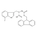 RHAWN (S)-2-((((9H-Fluoren-9-yl)methoxy)carbonyl)amino)-3-(7-fluoro-1H-indol-3-yl)propanoic acid