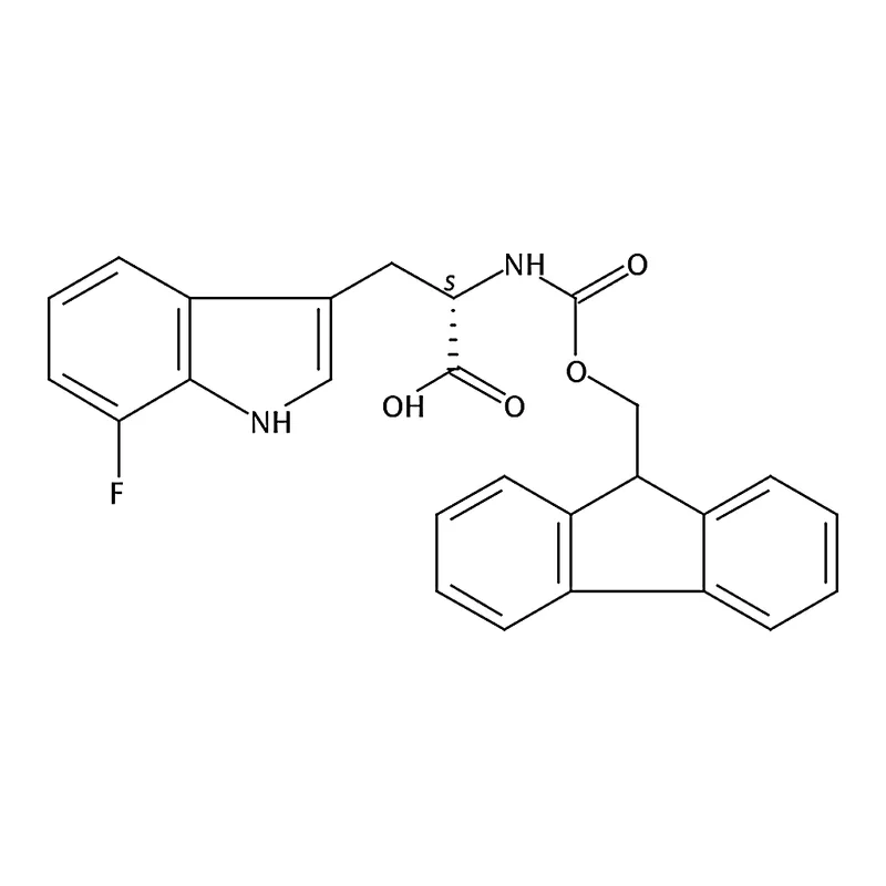RHAWN (S)-2-((((9H-Fluoren-9-yl)methoxy)carbonyl)amino)-3-(7-fluoro-1H-indol-3-yl)propanoic acid