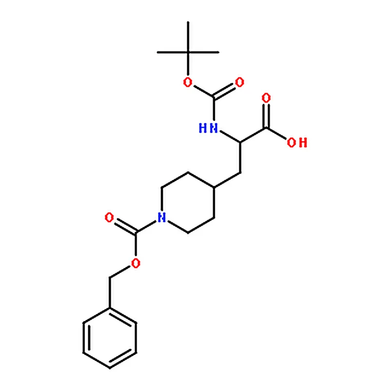 RHAWN 3-(1-((Benzyloxy)carbonyl)piperidin-4-yl)-2-((tert-butoxycarbonyl)amino)propanoic acid