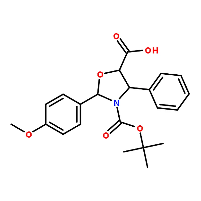 RHAWN (4S,5R)-3-(tert-Butoxycarbonyl)-2-(4-methoxyphenyl)-4-phenyloxazolidine-5-carboxylic acid