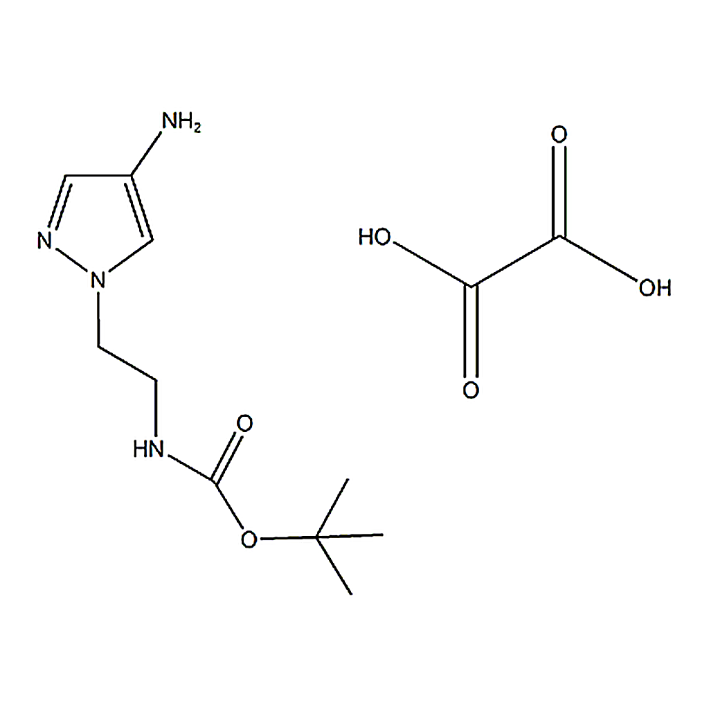 RHAWN tert-Butyl [2-(4-amino-1H-pyrazol-1-yl)ethyl]carbamate oxalate