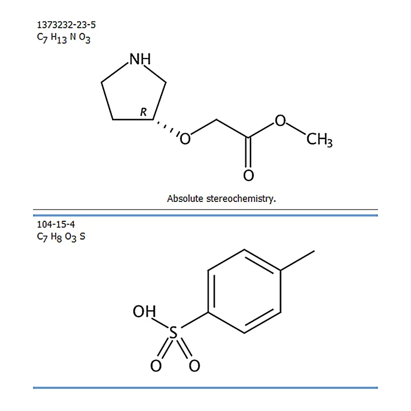RHAWN (R)-Methyl 2-(pyrrolidin-3-yloxy)acetate 4-methylbenzenesulfonate