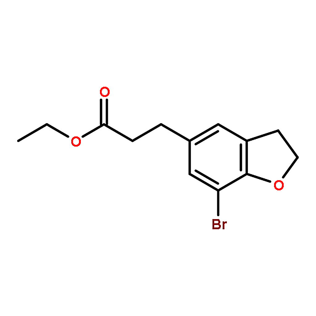 RHAWN Ethyl 3-(7-Bromo-2，3-Dihydrobenzofuran-5-Yl)Propanoate