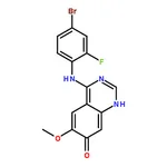 RHAWN 4-((4-Bromo-2-fluorophenyl)amino)-6-methoxyquinazolin-7-ol