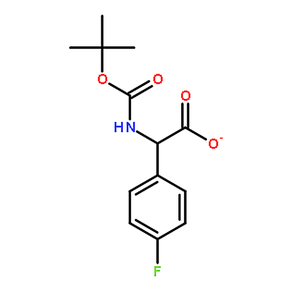RHAWN Boc-4-fluoro-D-phenylglycine