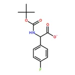 RHAWN Boc-4-fluoro-D-phenylglycine