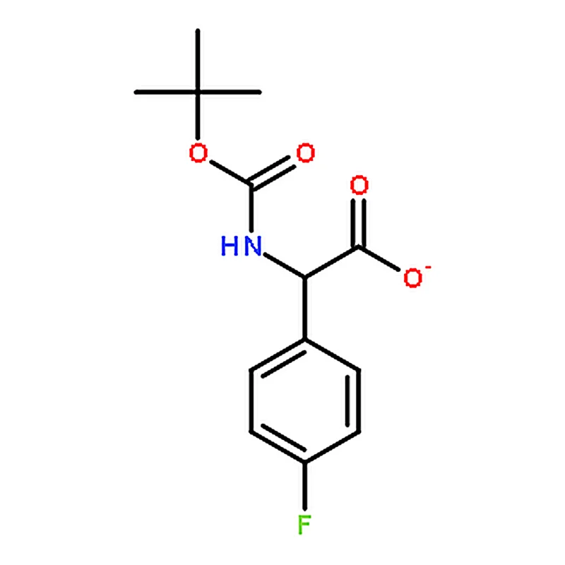 RHAWN Boc-4-fluoro-D-phenylglycine