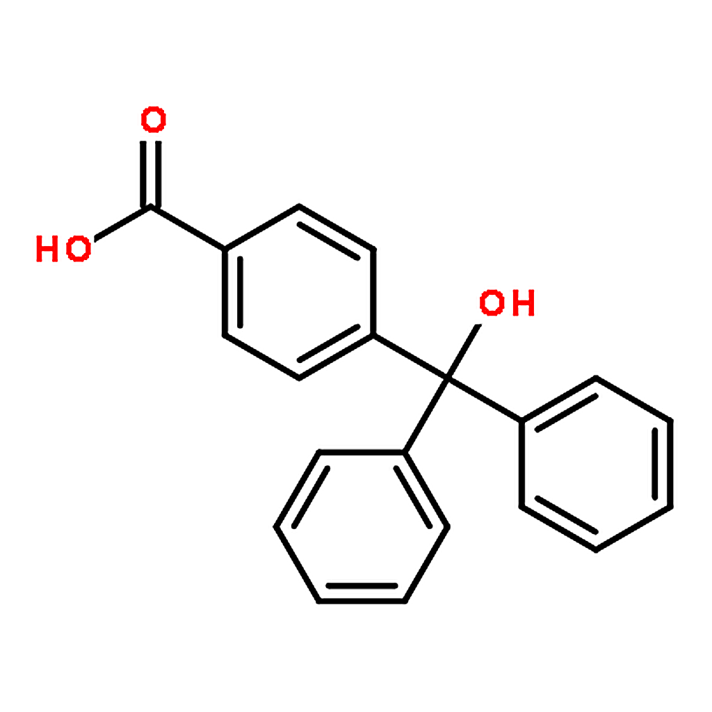 RHAWN 4-(Hydroxydiphenylmethyl)benzoic acid