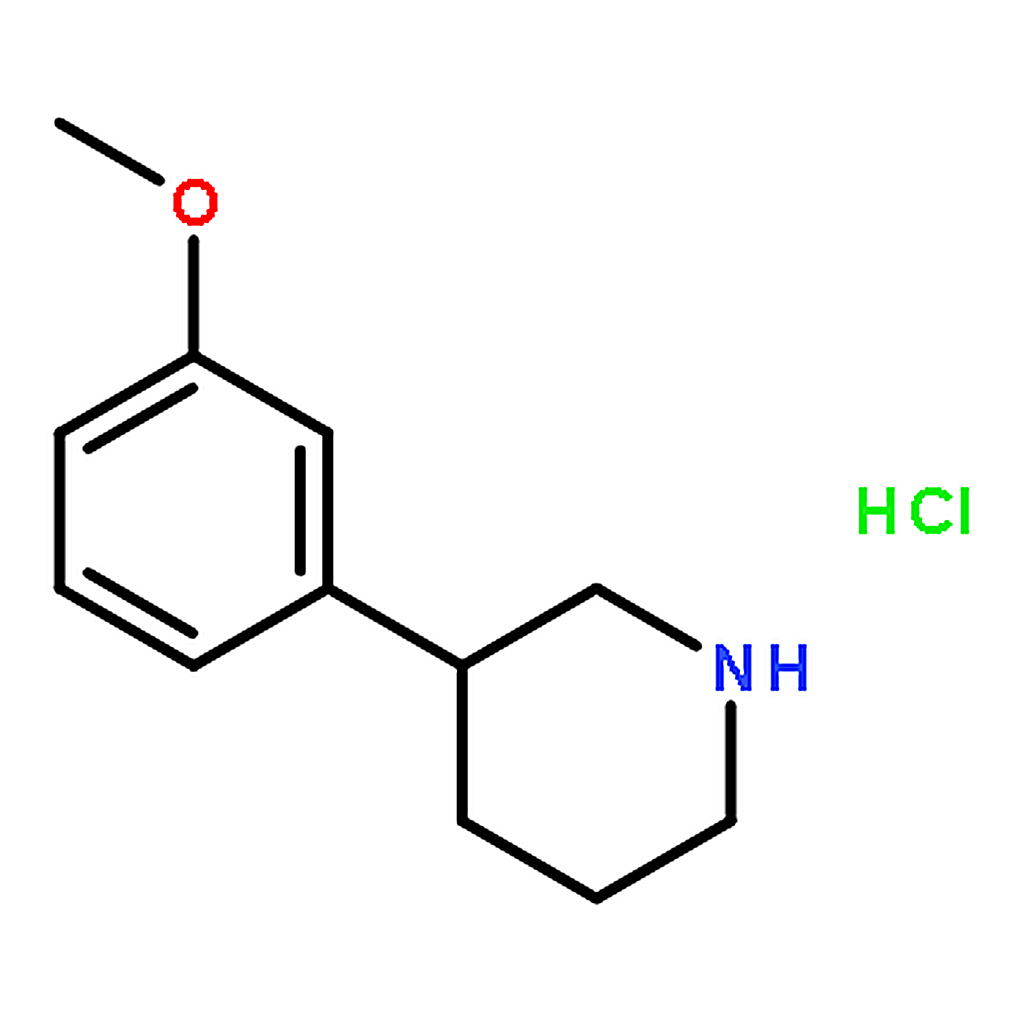 RHAWN 3-(3-Methoxyphenyl)piperidine hydrochloride