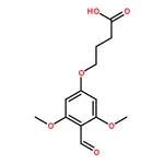 RHAWN 4-(4-formyl-3,5-dimethoxyphenoxy)butanoic acid