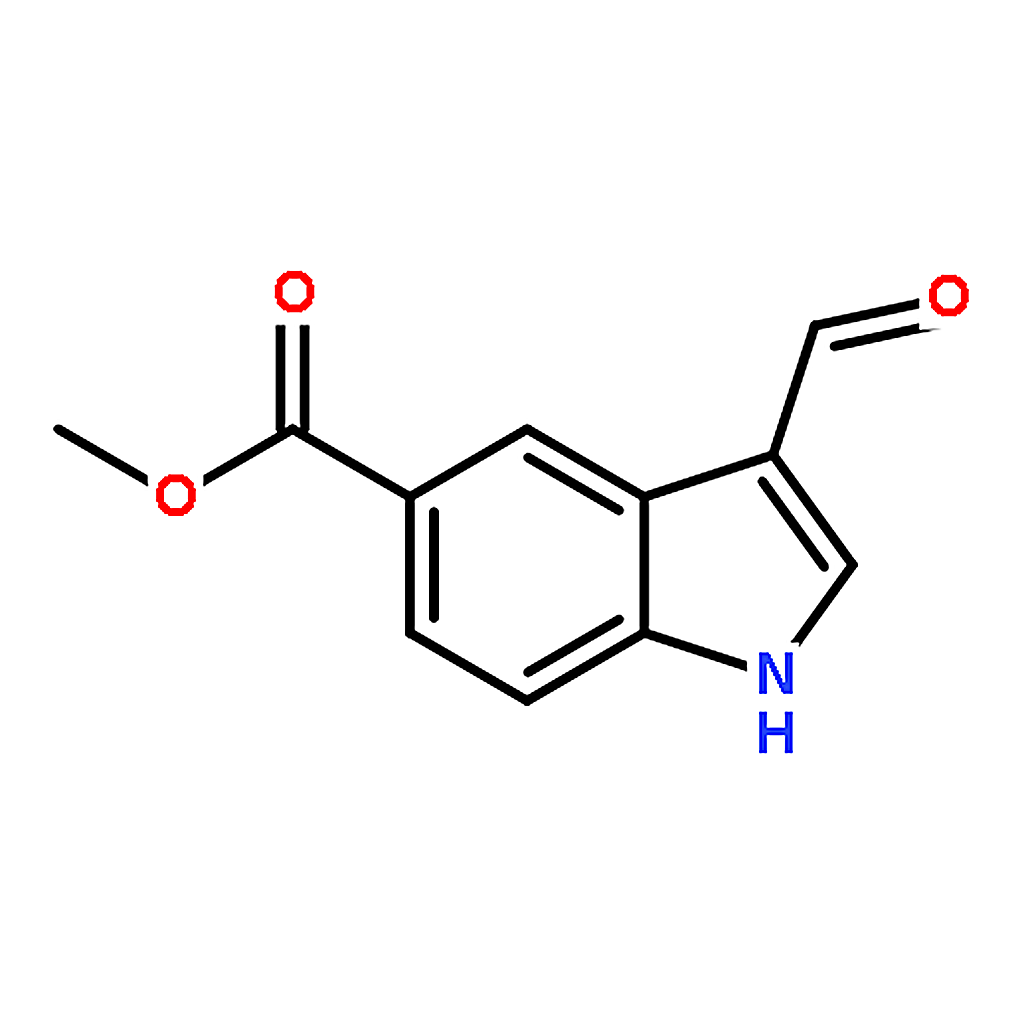RHAWN Methyl 3-formyl-1H-indole-5-carboxylate