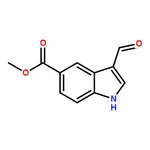 RHAWN Methyl 3-formyl-1H-indole-5-carboxylate