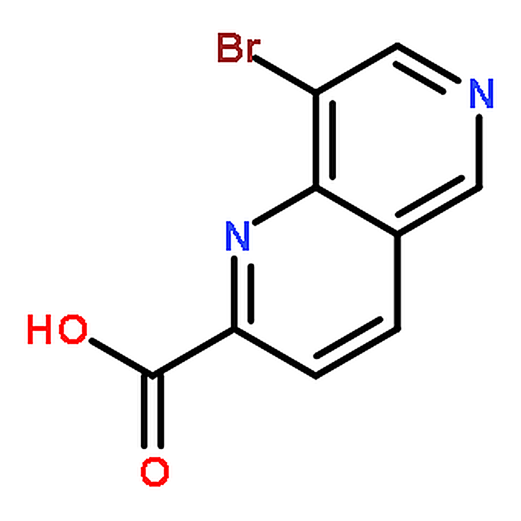 RHAWN 8-Bromo-1,6-naphthyridine-2-carboxylic acid