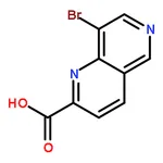 RHAWN 8-Bromo-1,6-naphthyridine-2-carboxylic acid