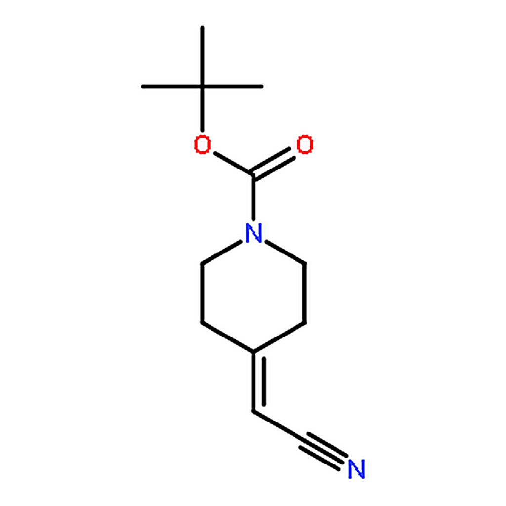 RHAWN tert-Butyl 4-(cyanomethylene)piperidine-1-carboxylate