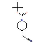 RHAWN tert-Butyl 4-(cyanomethylene)piperidine-1-carboxylate