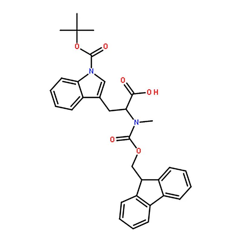 RHAWN (S)-2-((((9H-Fluoren-9-yl)methoxy)carbonyl)(methyl)amino)-3-(1-(tert-butoxycarbonyl)-1H-indo