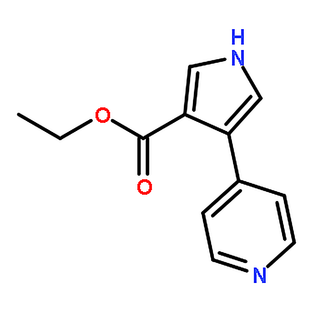 RHAWN Ethyl 4-(pyridin-4-yl)-1H-pyrrole-3-carboxylate