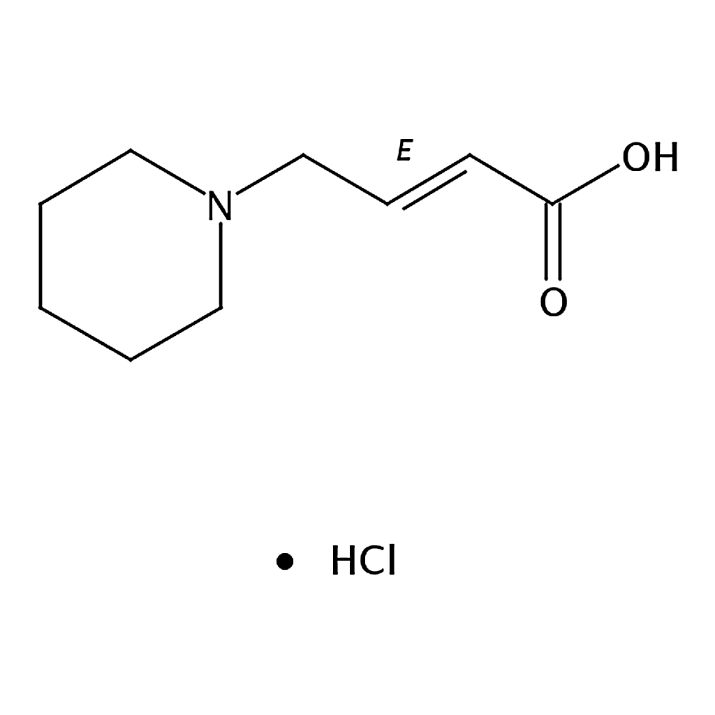 RHAWN (E)-4-(Piperidin-1-yl)but-2-enoic acid hydrochloride